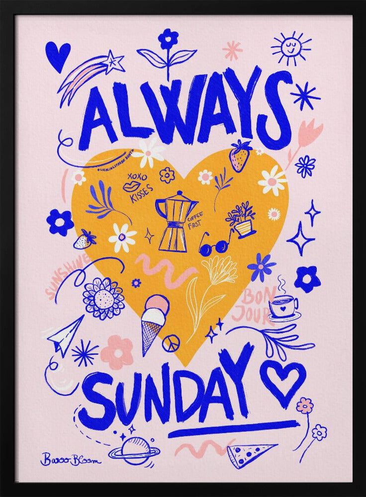 Altijd zondag | Poster