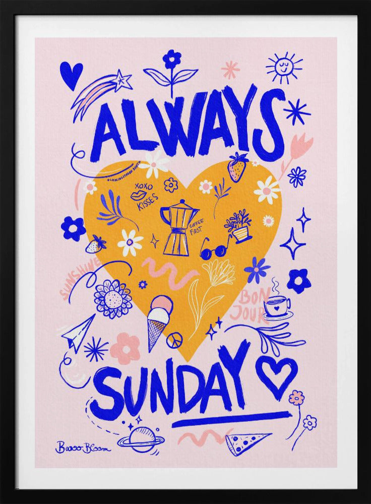 Altijd zondag | Poster