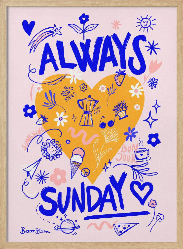 Altijd zondag | Poster