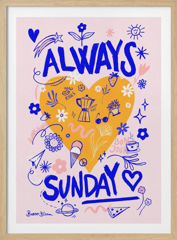 Altijd zondag | Poster