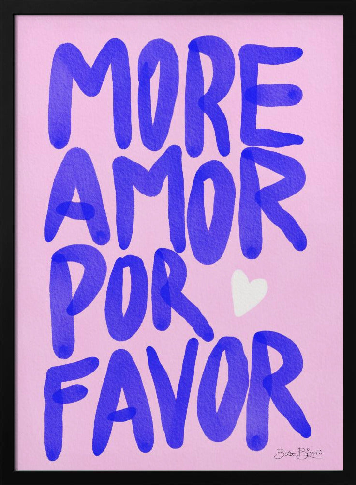 Meer Amor Por Favor | Poster