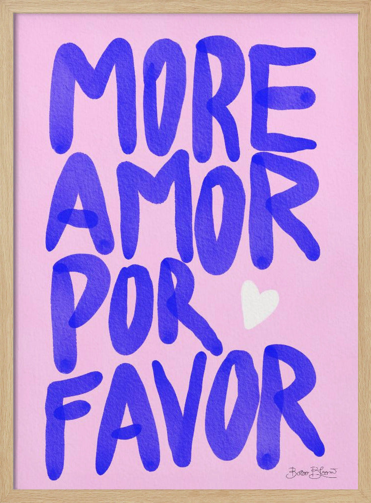 Meer Amor Por Favor | Poster