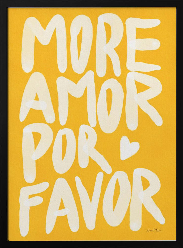 Meer Amor Por Favor | Poster