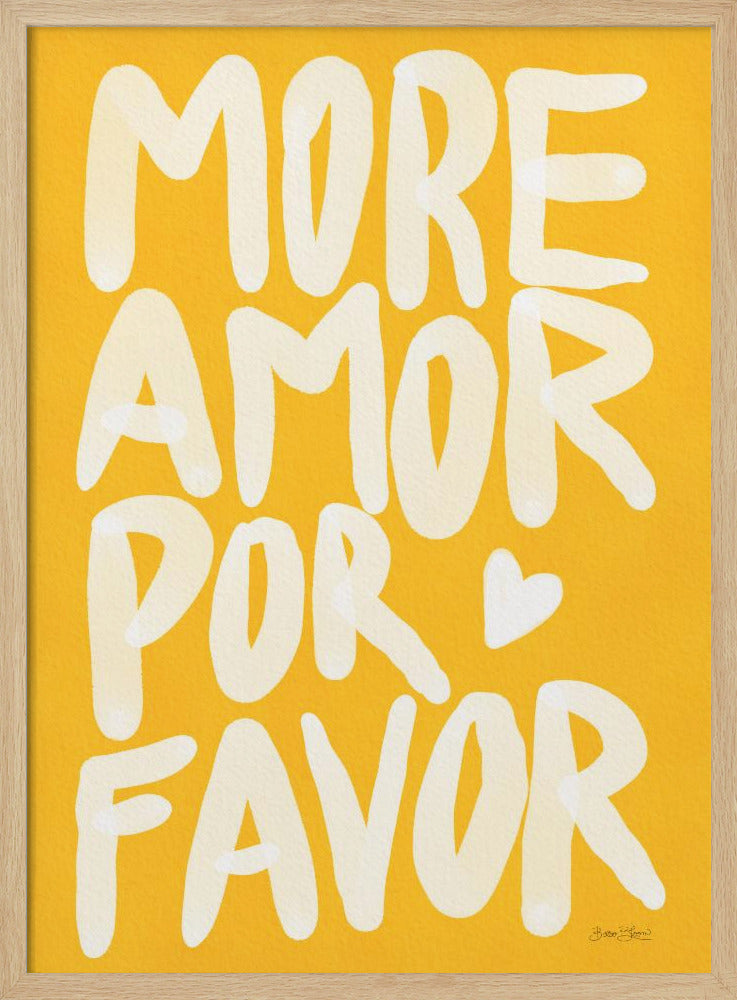 Meer Amor Por Favor | Poster
