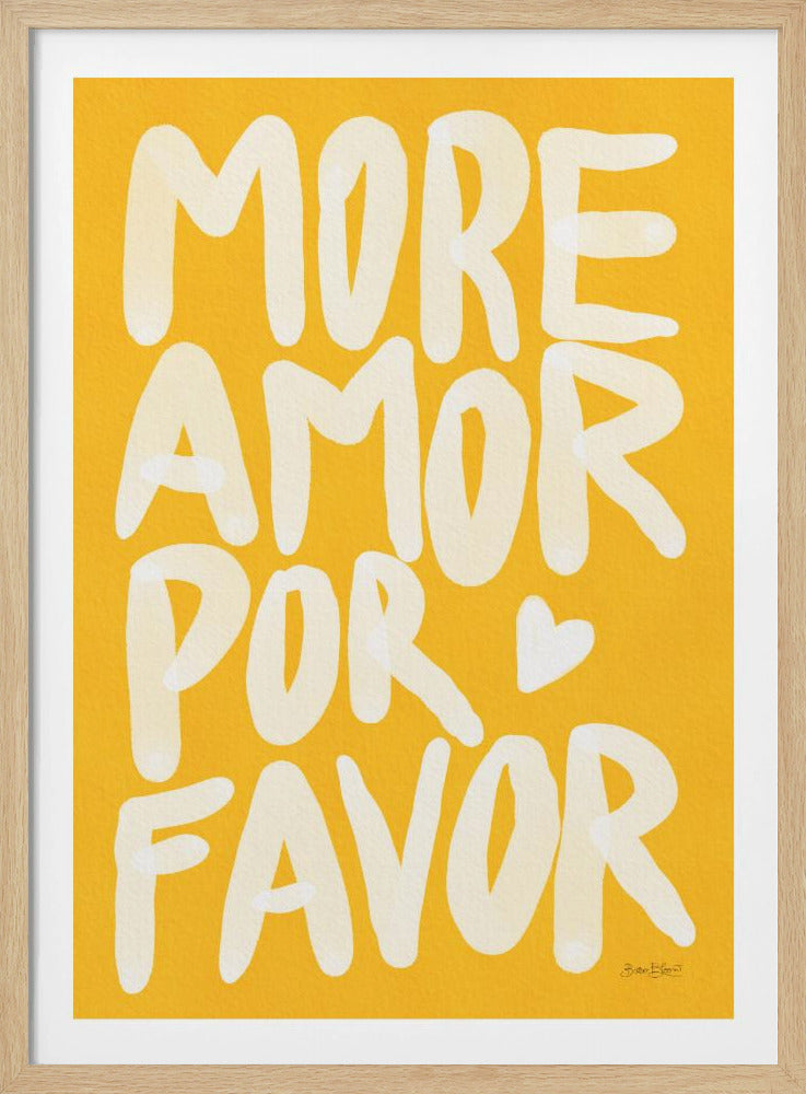 Meer Amor Por Favor | Poster