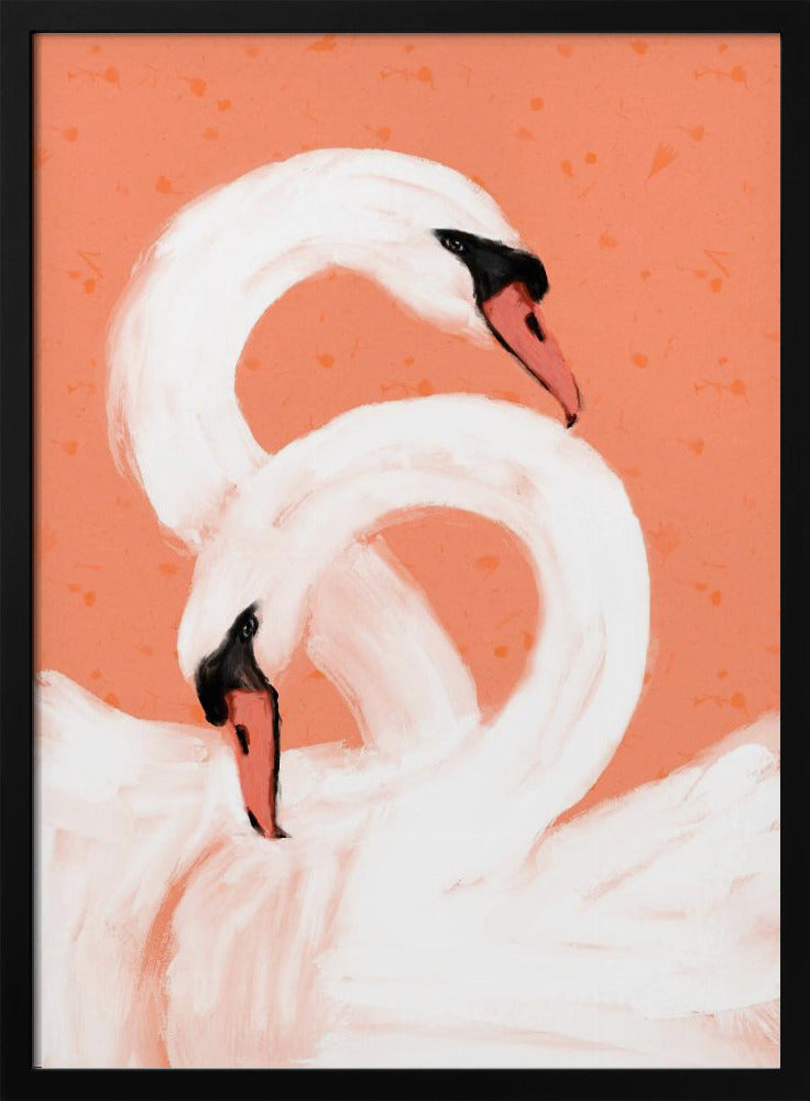 Sierlijke zwanen | Poster