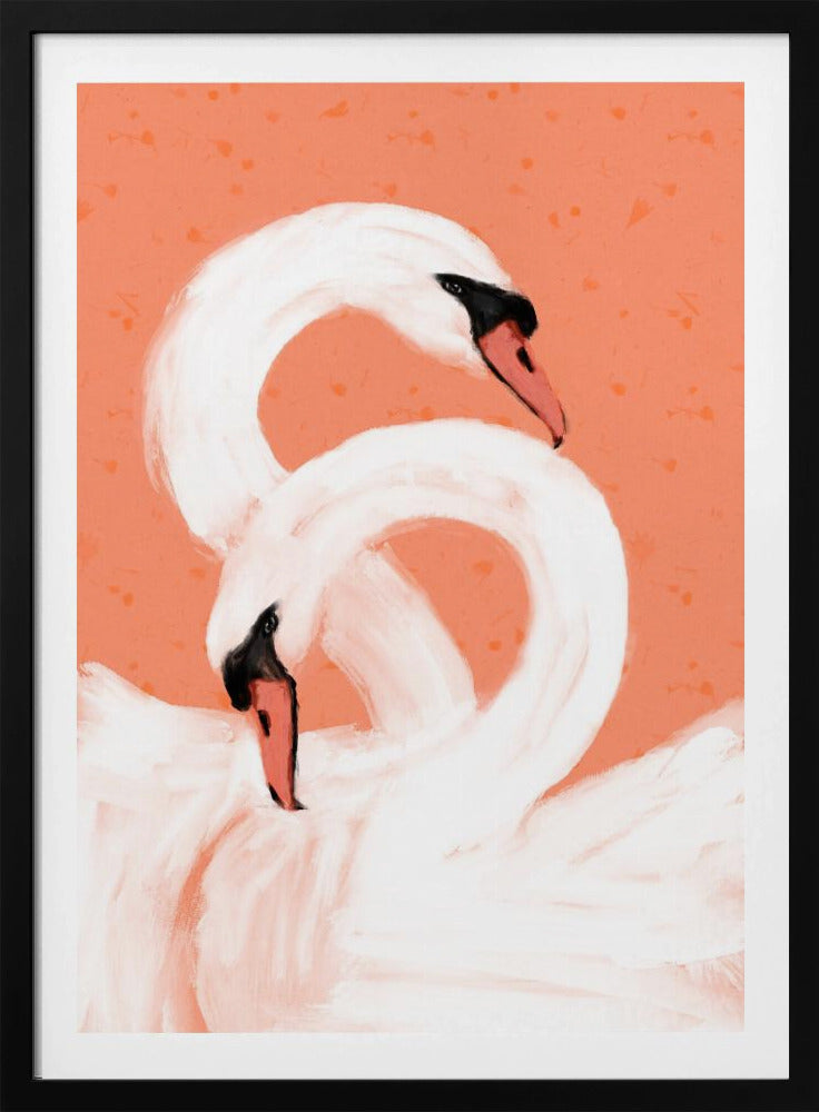 Sierlijke zwanen | Poster