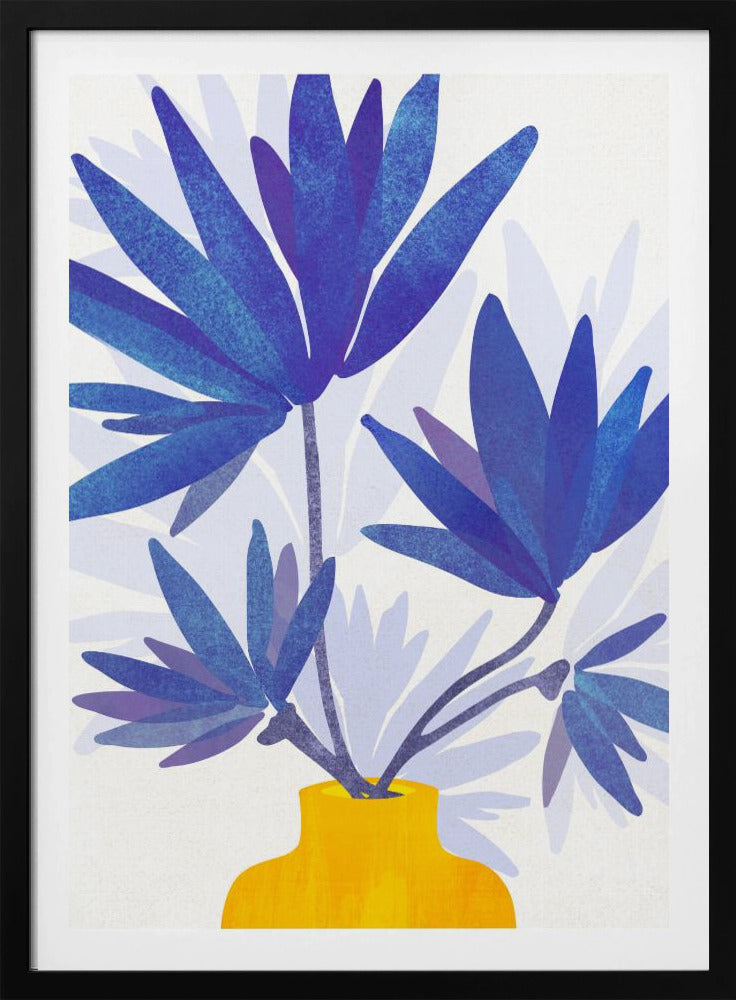 Indigo Bloemen | Poster