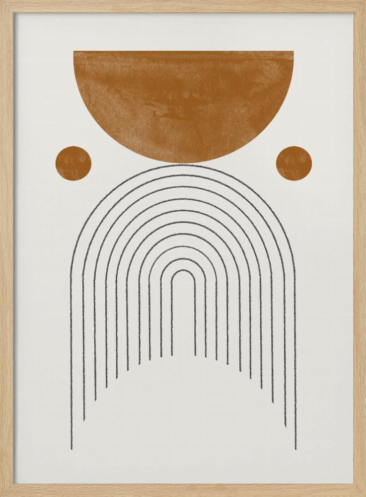Geometrische harmonie | Poster