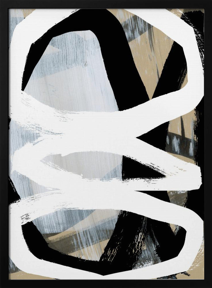 Vet Zwart Op Wit Nr. 3 | Poster