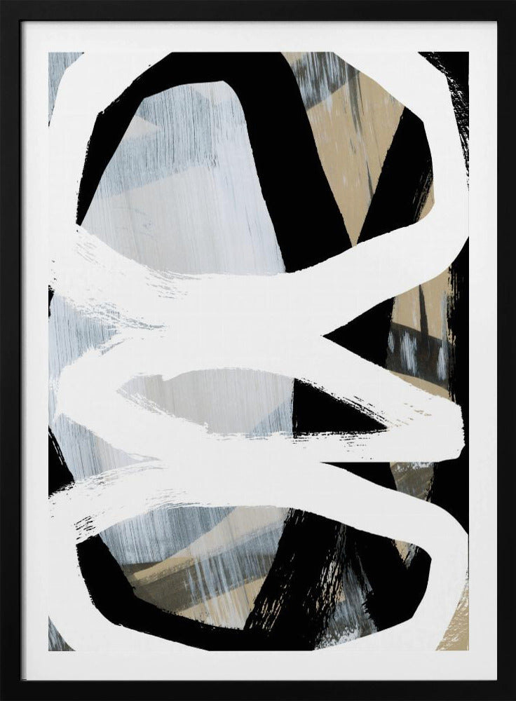 Vet Zwart Op Wit Nr. 3 | Poster