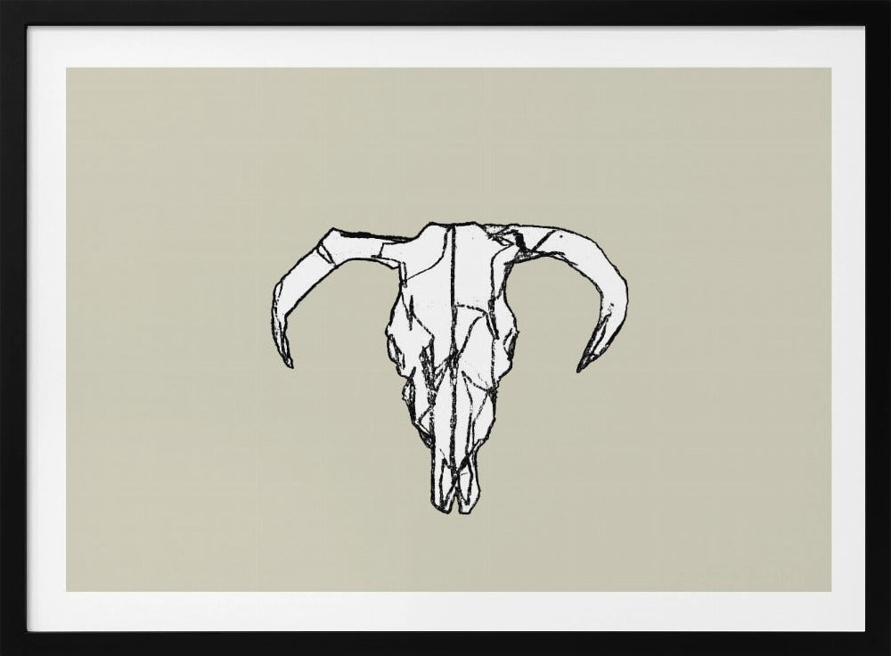 Dierenschedel nr. 2 | Poster