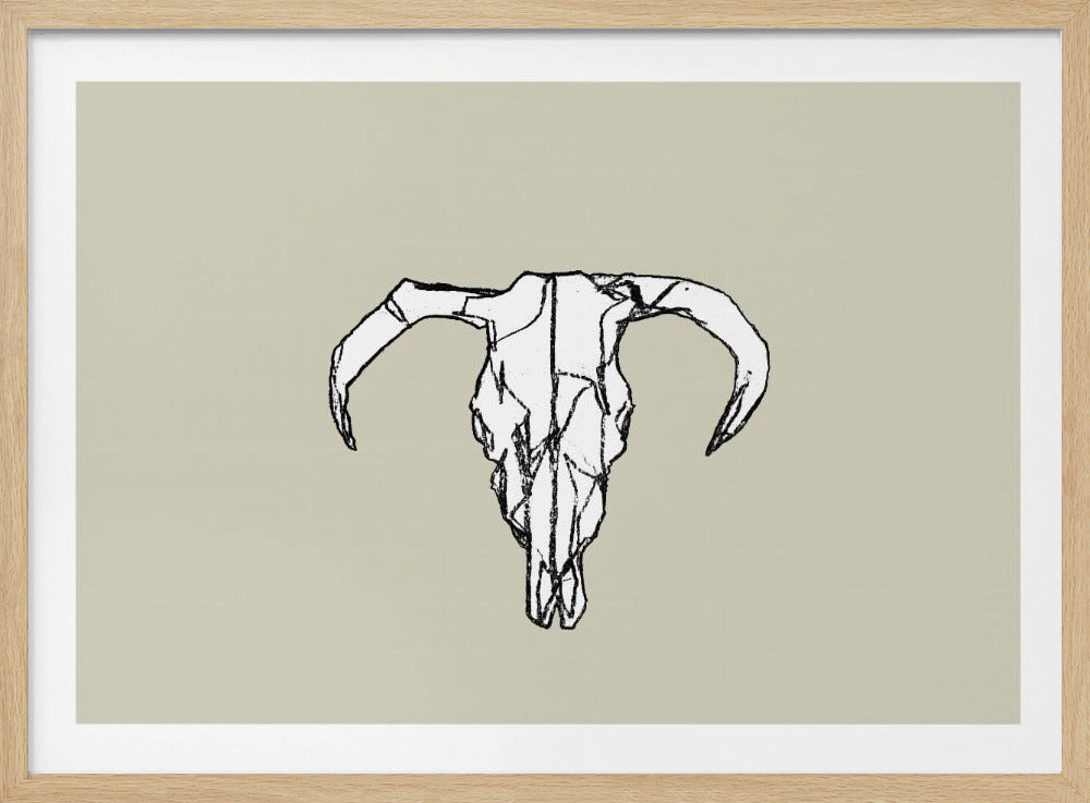 Dierenschedel nr. 2 | Poster