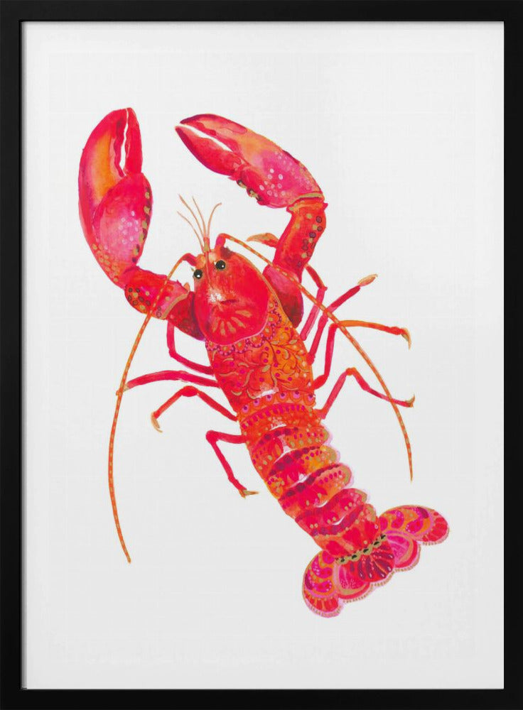 Kreeft met patroon | Poster