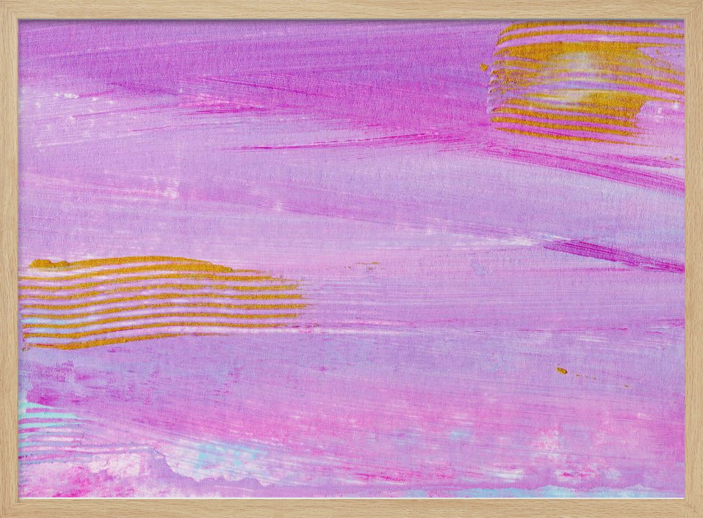 Colourful Strokes Horizontal | Poster