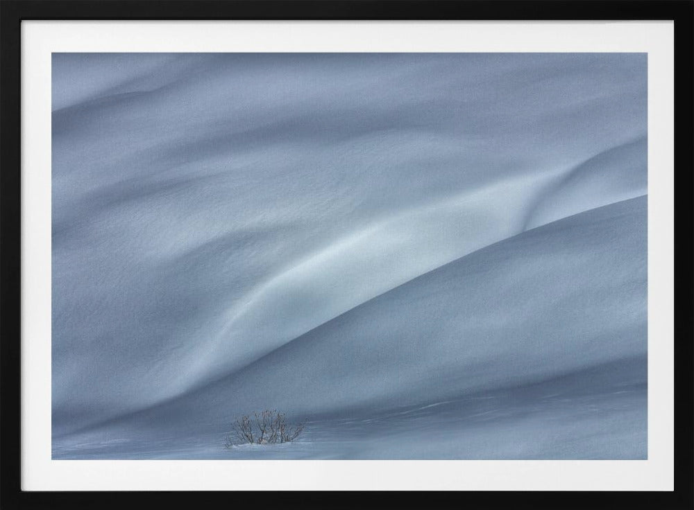 pistes in de winter | Poster