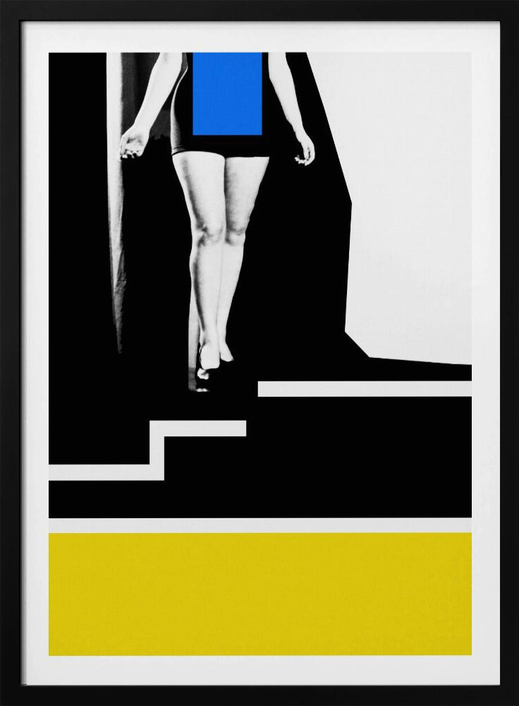 Fotocollage Dame nr. 1 | Poster