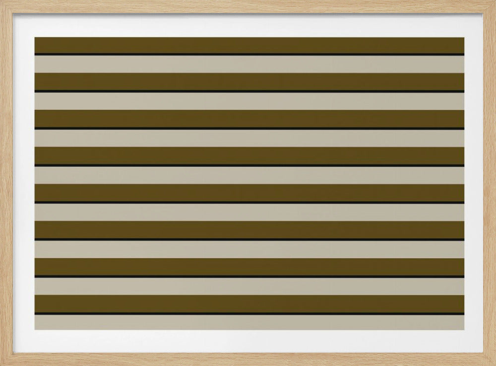 Horizontale strepen | Poster