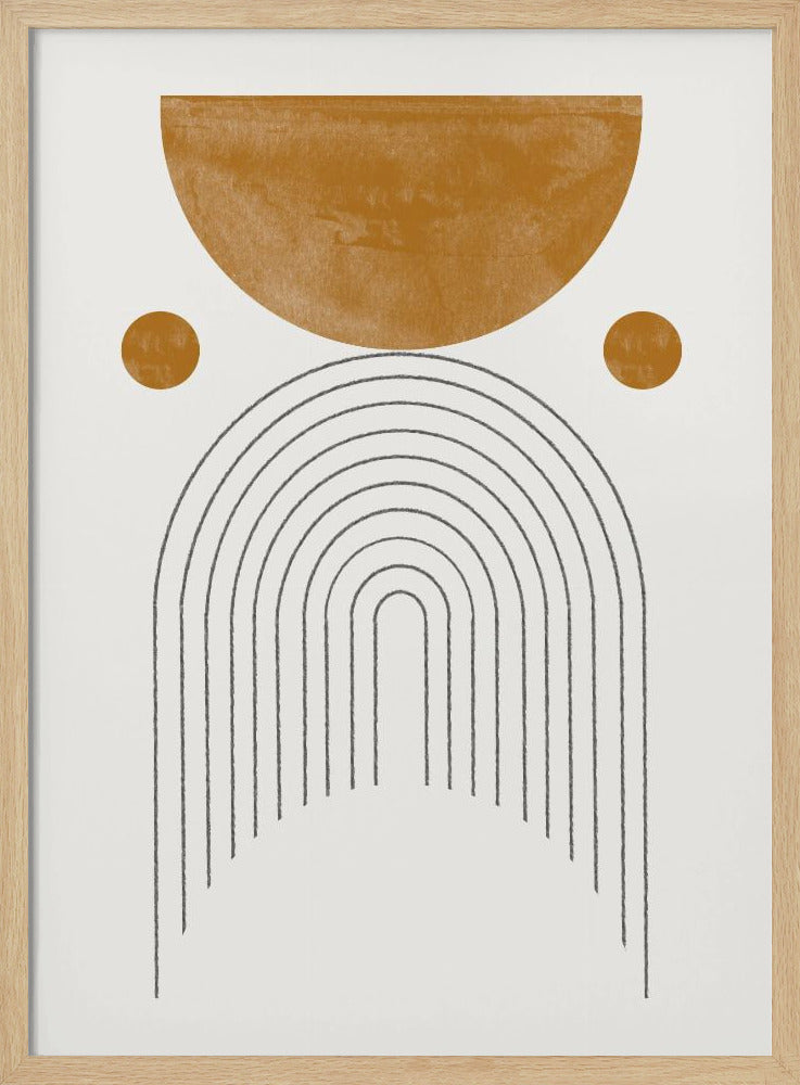 Geometrische harmonie | Poster