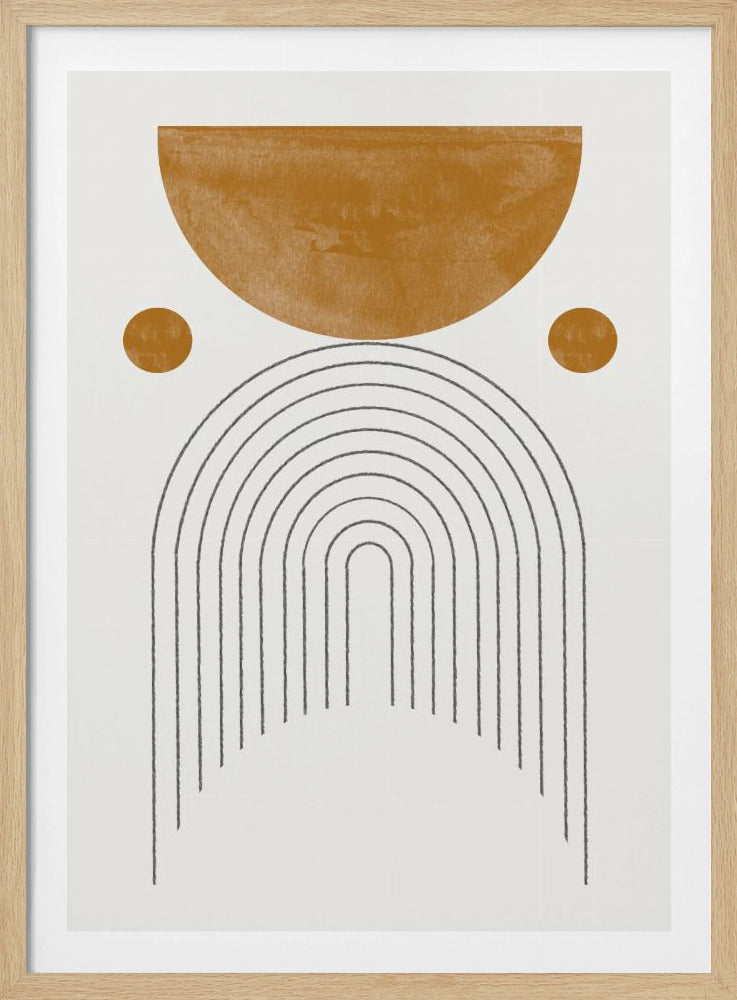 Geometrische harmonie | Poster
