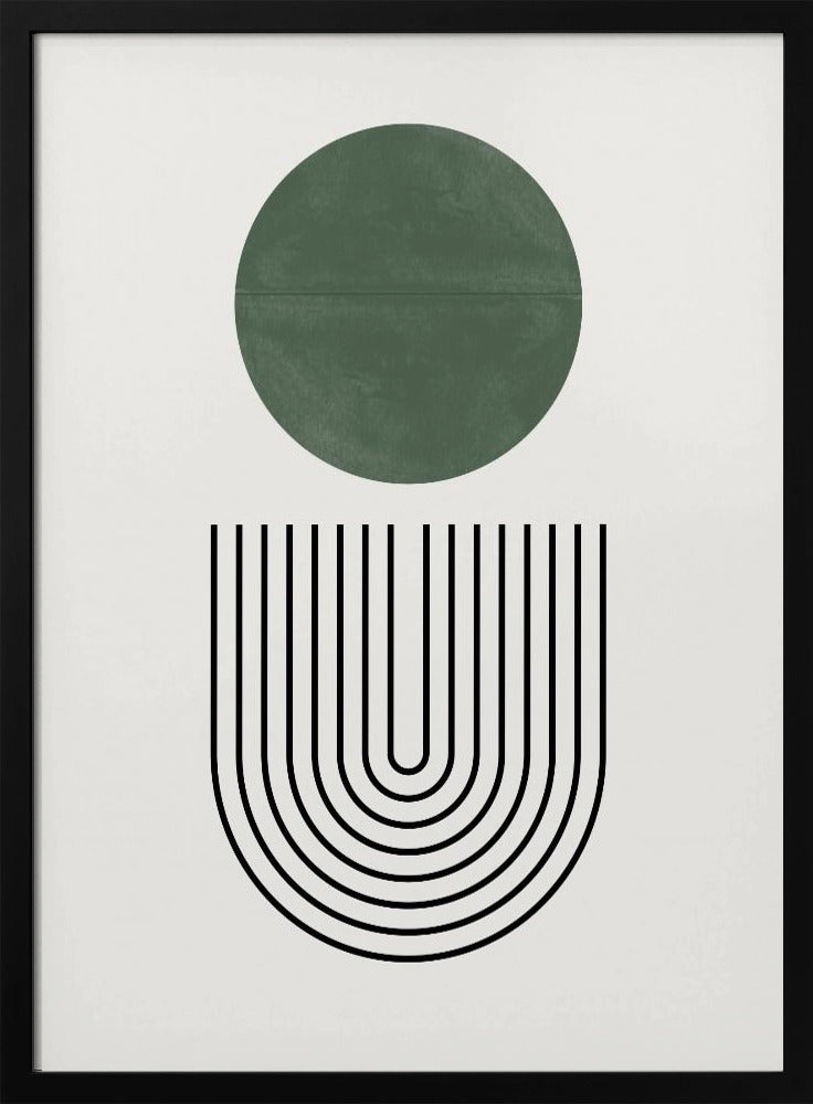 Circles and Lines | Poster