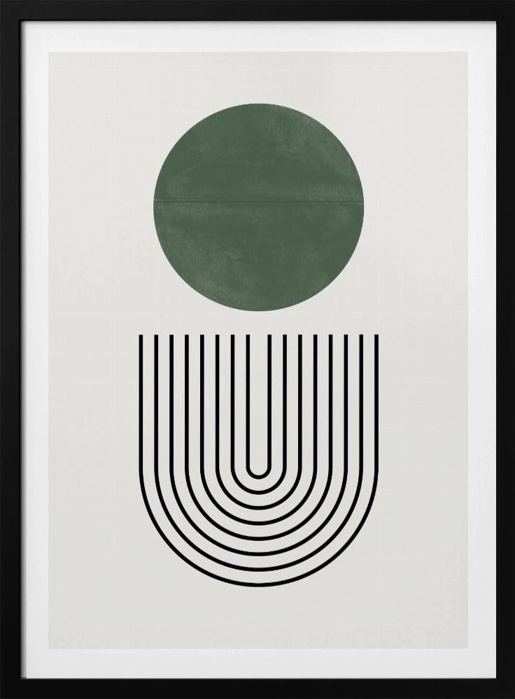 Circles and Lines | Poster