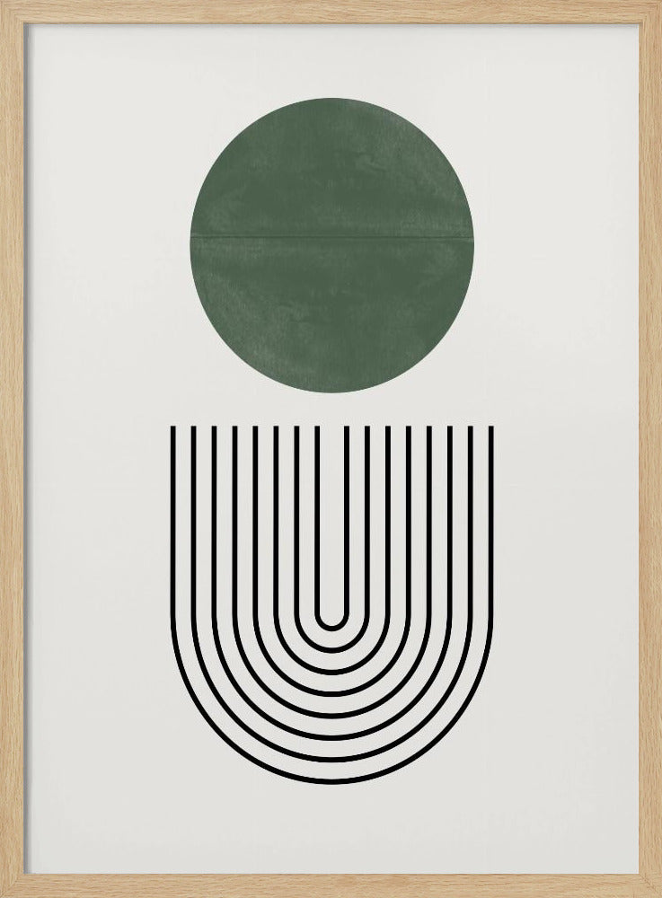 Circles and Lines | Poster