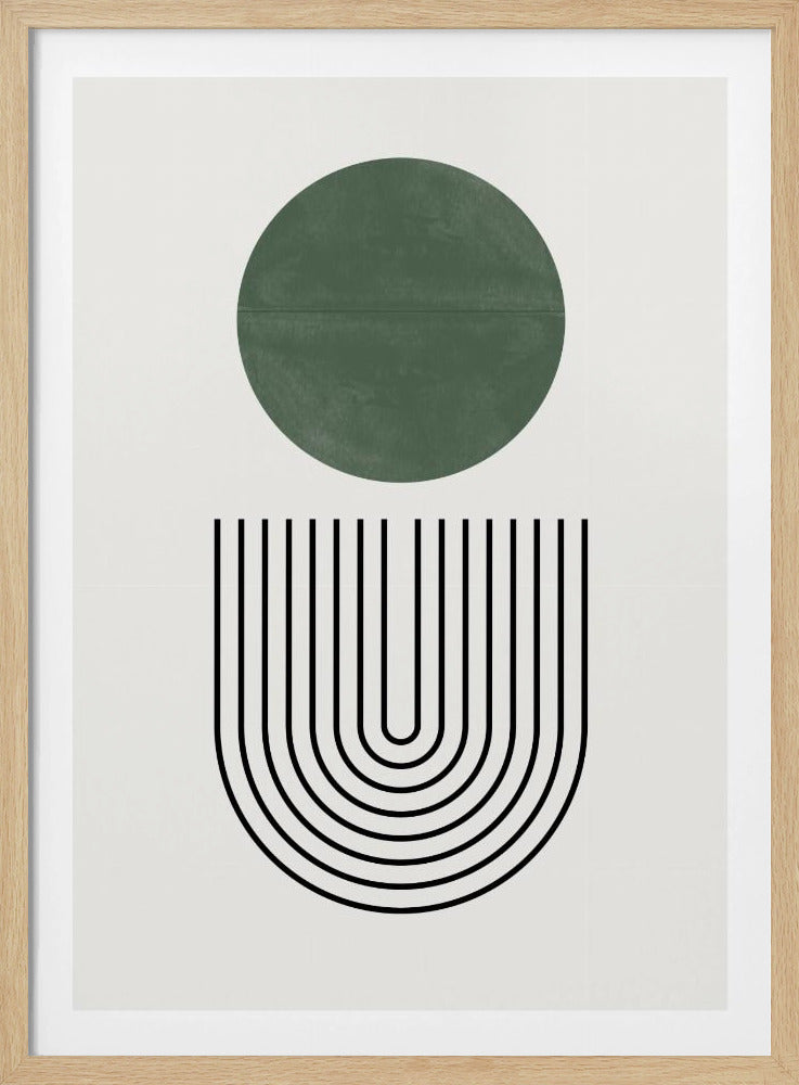 Circles and Lines | Poster