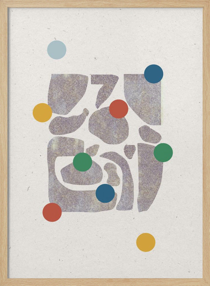 Kleurrijke Harmonie | Poster