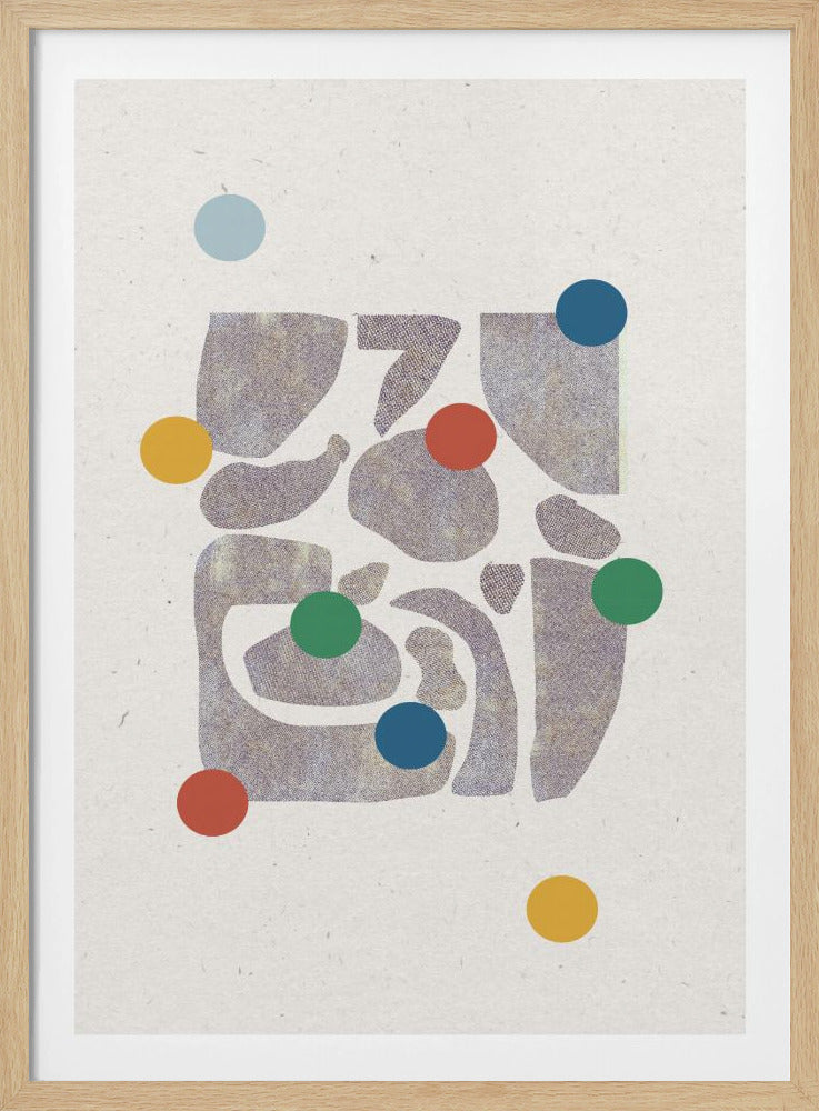 Kleurrijke Harmonie | Poster