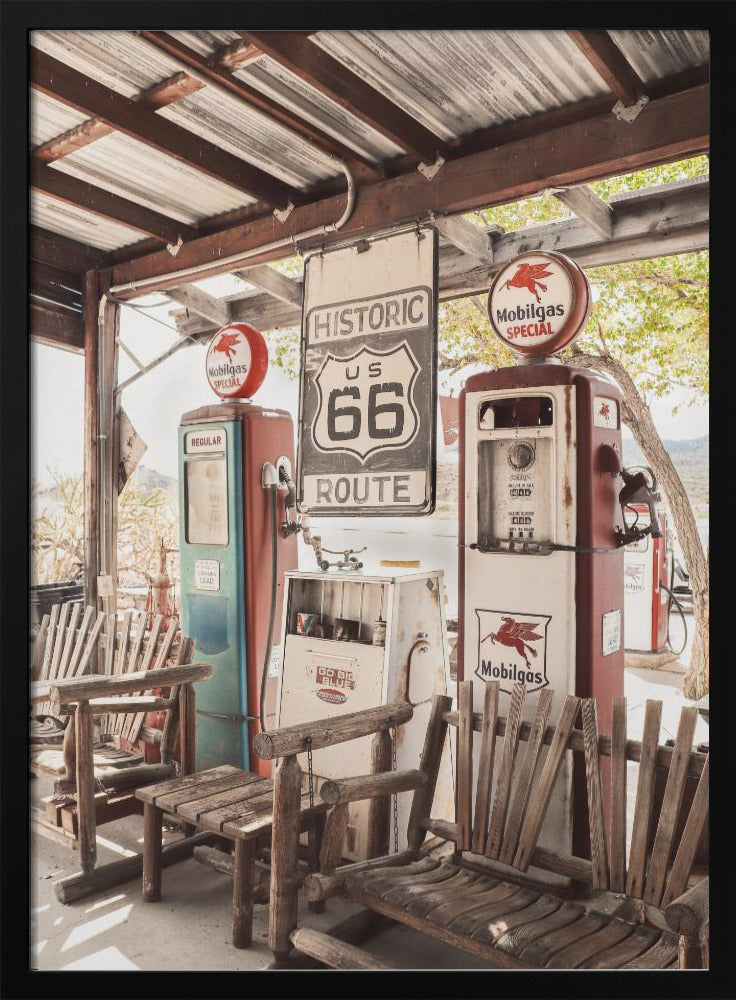 Tankstation Route 66 | Poster