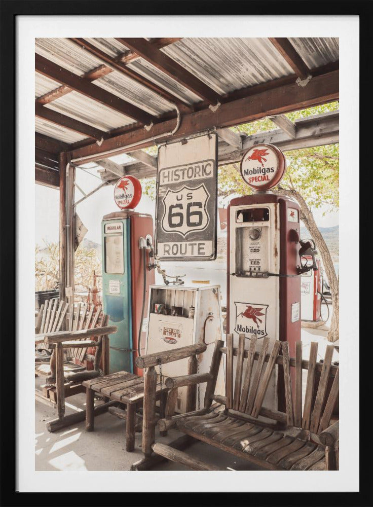 Tankstation Route 66 | Poster