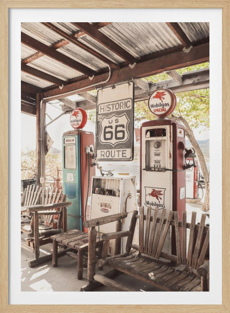 Tankstation Route 66 | Poster