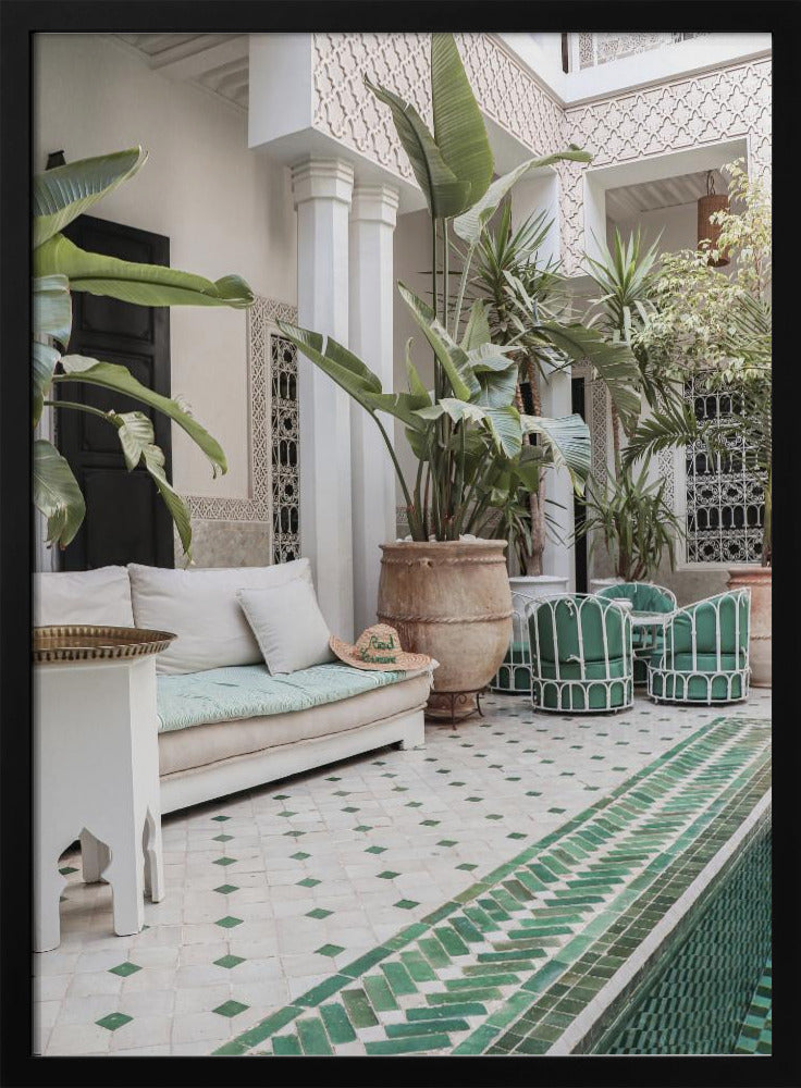 Oase van Marrakech | Poster