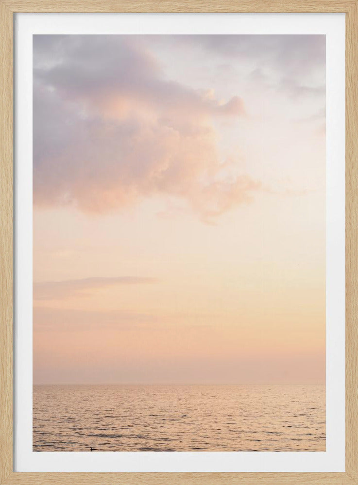 Pastelkleurige zonsondergang | Poster