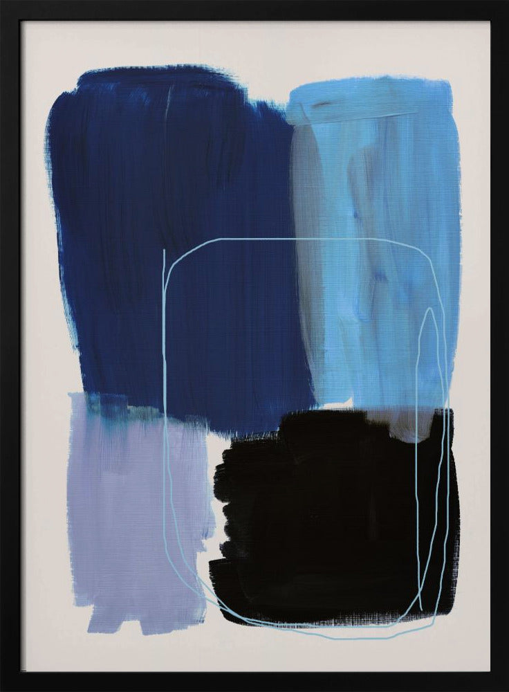 Abstract Brush Strokes 120x | Poster