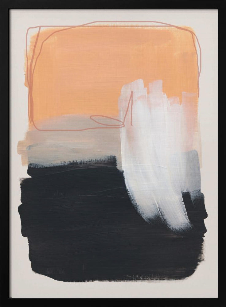 Abstract Brush Strokes 122 | Poster