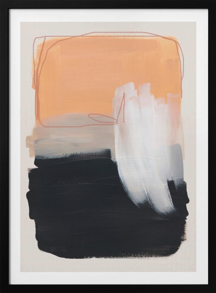 Abstract Brush Strokes 122 | Poster