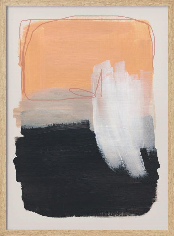Abstract Brush Strokes 122 | Poster