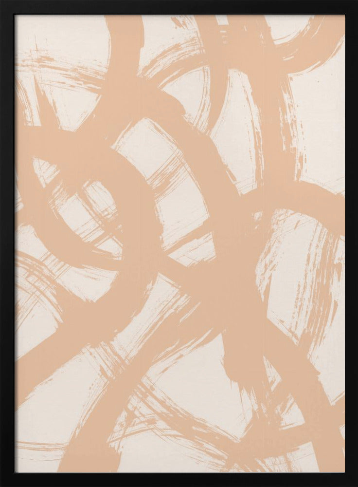 Abstract Brush Strokes 98B | Poster