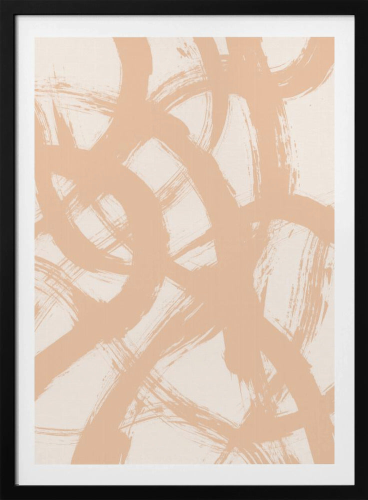 Abstract Brush Strokes 98B | Poster