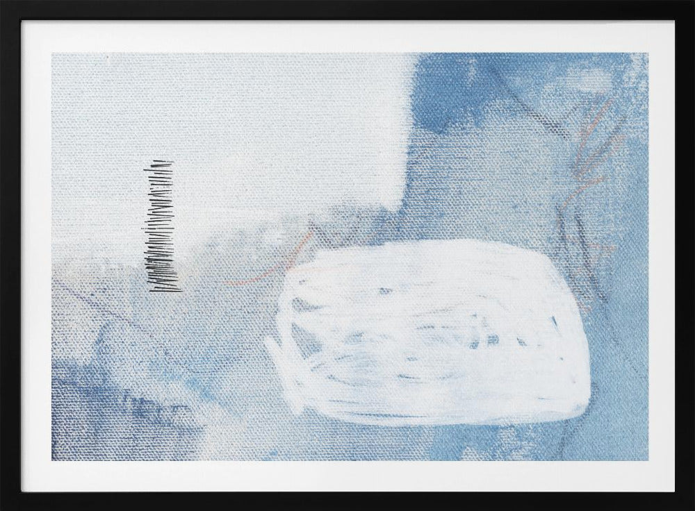 Fluisteringen in het blauw | Poster