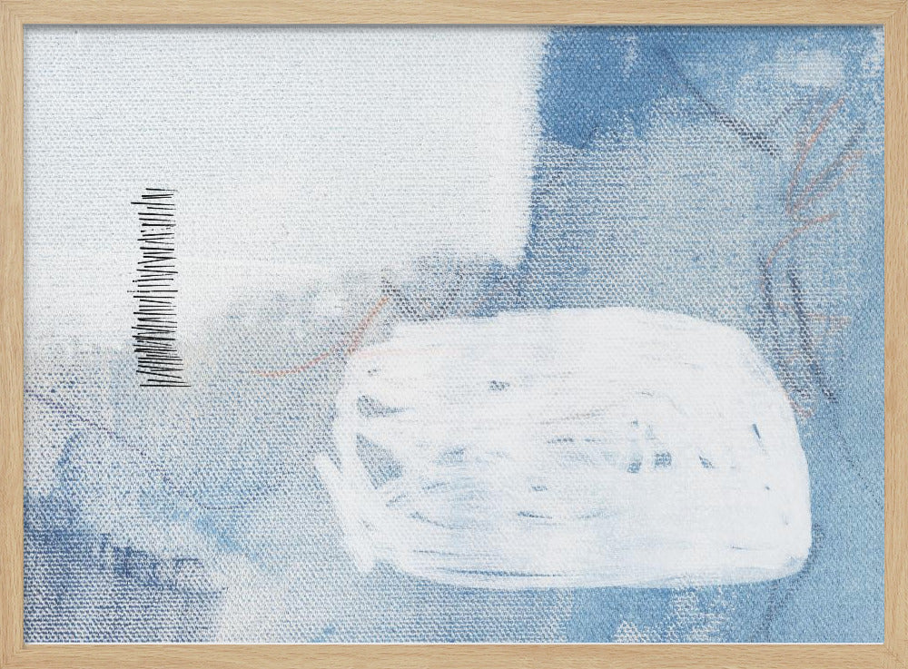 Fluisteringen in het blauw | Poster