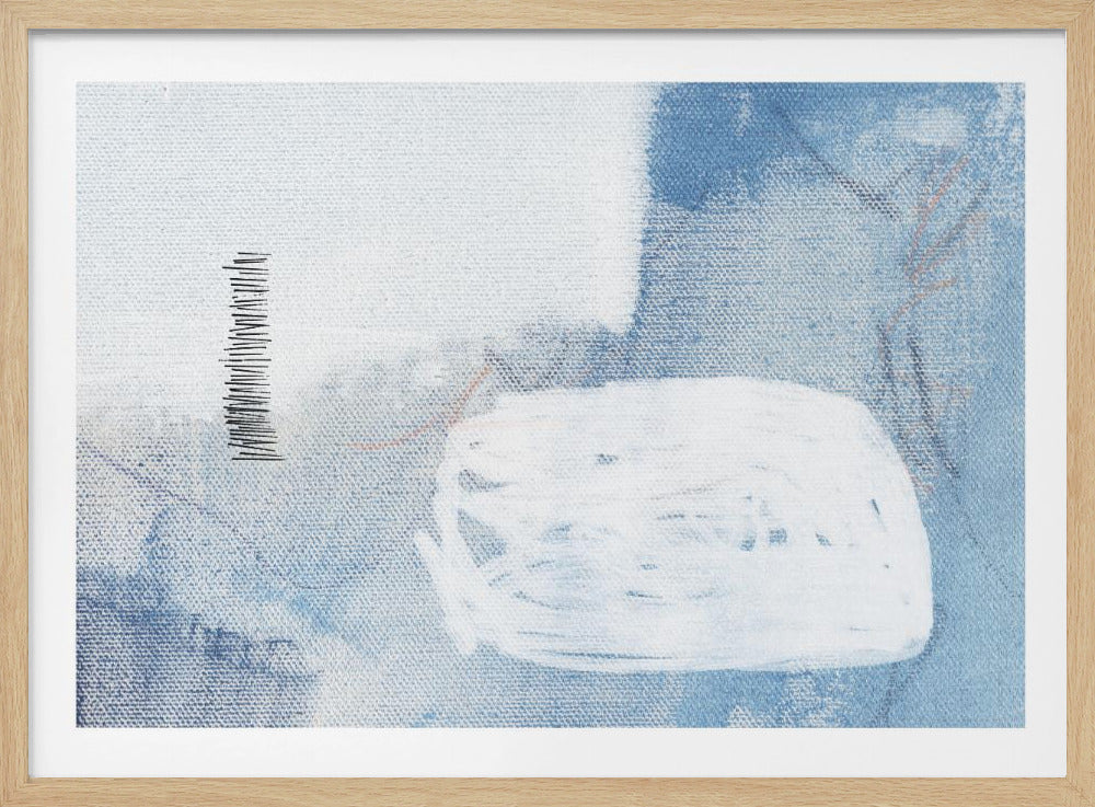 Fluisteringen in het blauw | Poster