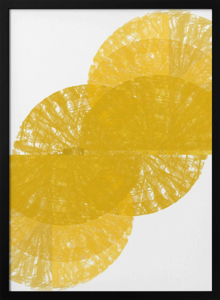 Gele Cirkel Fans 1 | Poster
