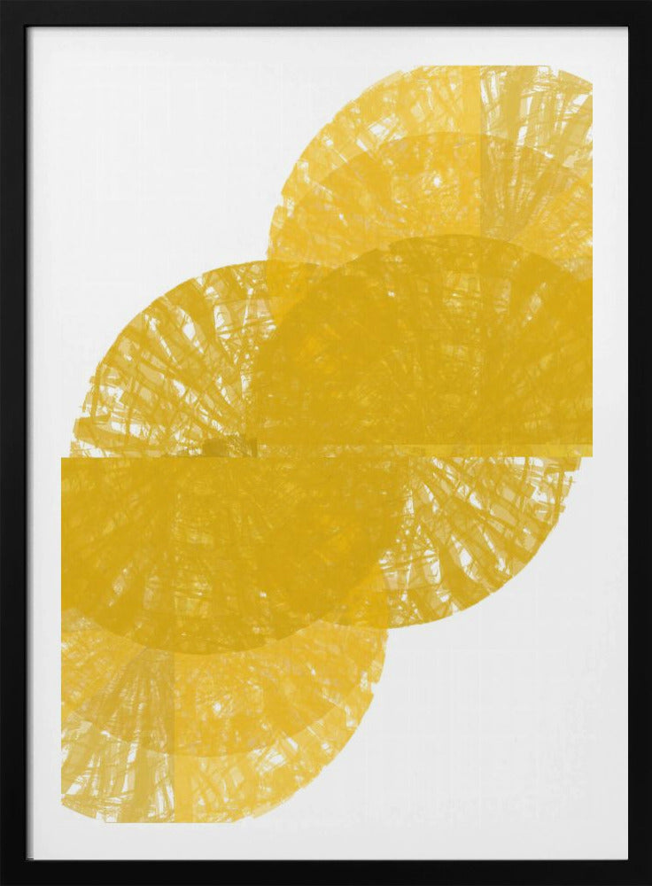 Gele Cirkel Fans 1 | Poster