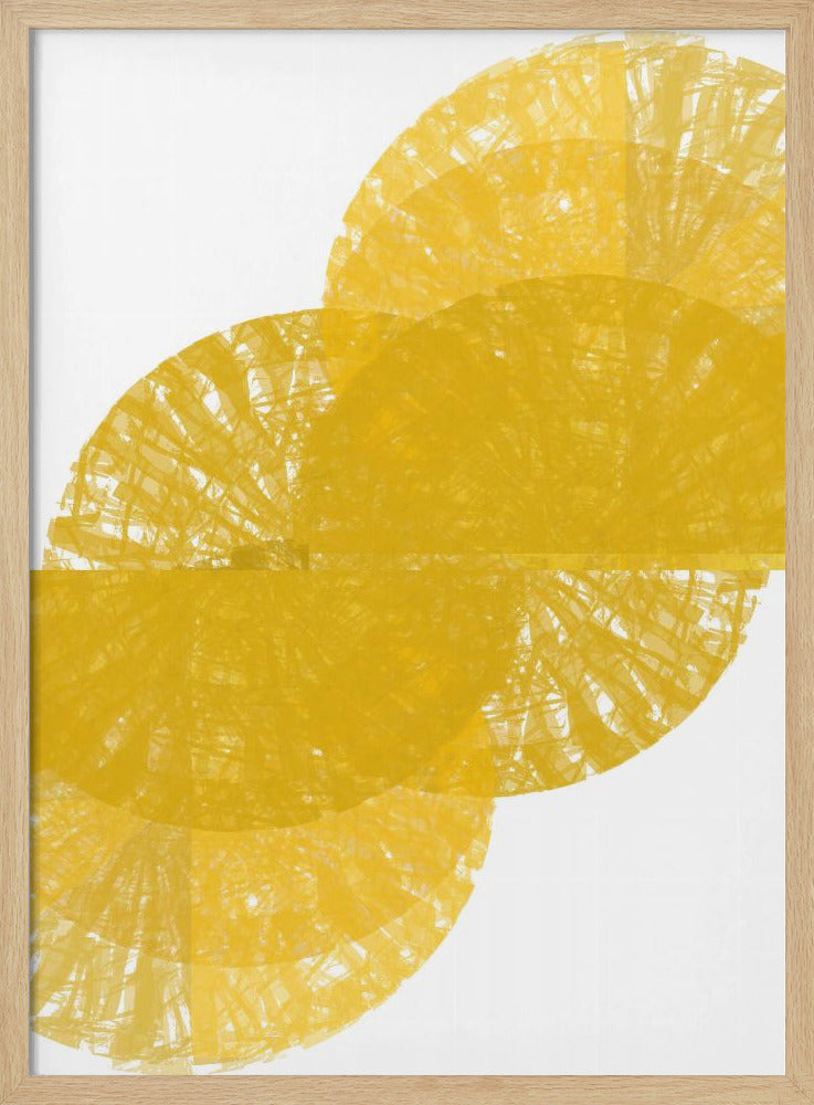 Gele Cirkel Fans 1 | Poster