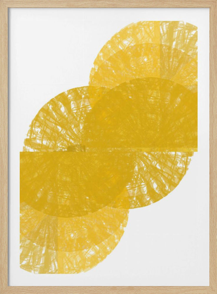 Gele Cirkel Fans 1 | Poster
