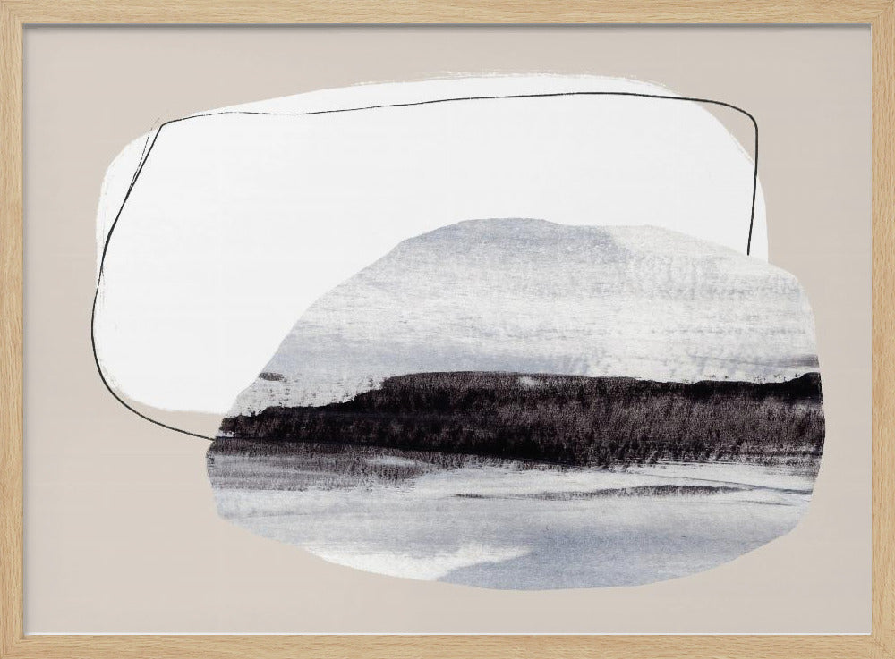 Serene reflecties | Poster