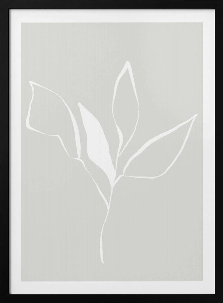 Fluisteringen van de natuur met zachte bloemen | Poster